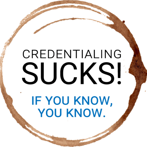 Credentialing Sucks Logo